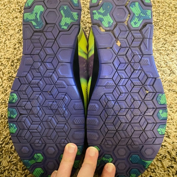 Women’s Nike Free TR 5.0 Running 2014 Vintage Tye Dye Purple Size 8.5 704695-002 - Picture 7 of 7